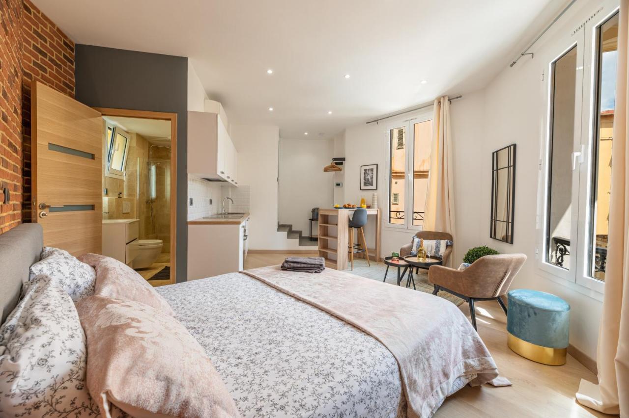 Grand Studio Climatise Tres Proche Monaco Beausoleil Exterior photo